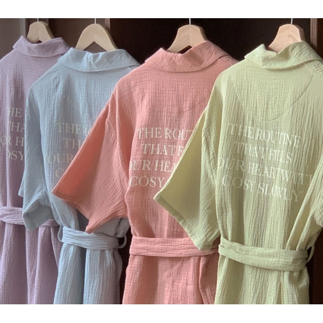 23S/S 預訂｜JUUNEEDU 2 Way Robe Pajamas (6 COLOR)