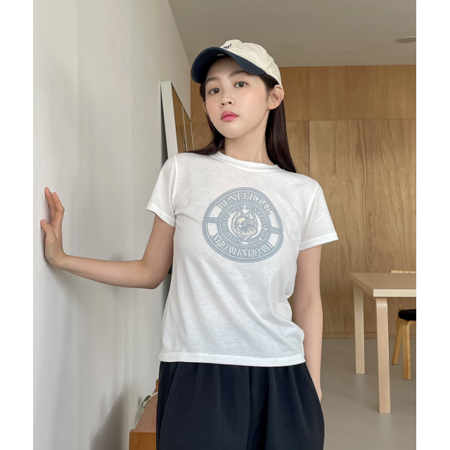 夏季預訂｜MUAHMUAH CIRCLE REGULAR HALF T-SHIRT