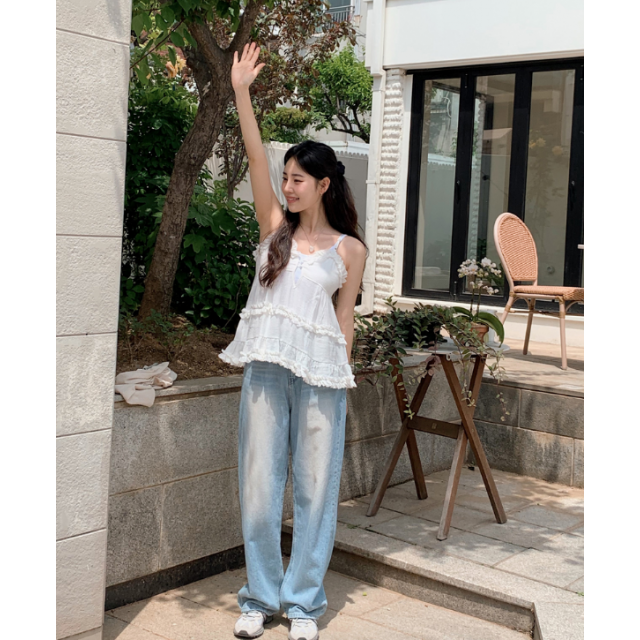 夏季預訂|夏日兩色水洗牛仔寛褲 夏季預訂|夏日兩色水洗牛仔寛褲
