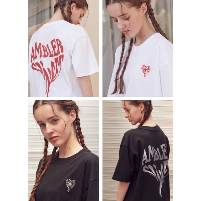 23S/S 預訂|AMBLER HEART SUNSET T-SHIRTS 23S/S 預訂|AMBLER HEART SUNSET T-SHIRTS