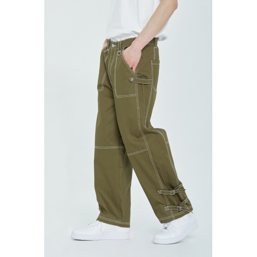 預訂｜ROMANTIC CROWN x WOOZI 23SS SIDE STOPPER CARPENTER PANTS