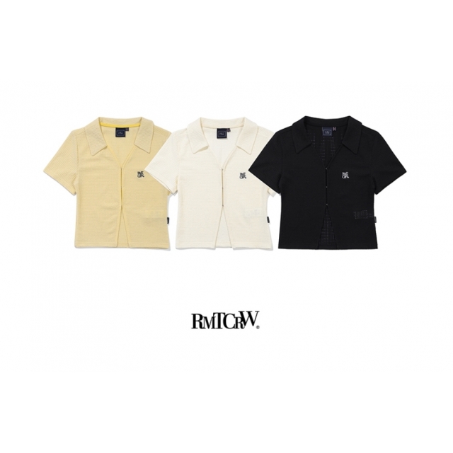 預訂｜ROMANTIC CROWN x WOOZI 23SS OPEN COLLAR KNIT CARDIGAN