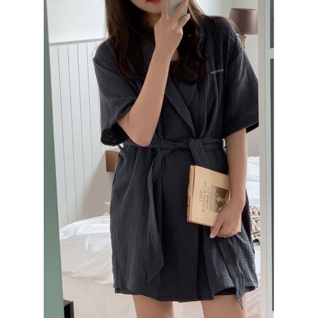 23S/S 預訂｜JUUNEEDU 2 Way Robe Pajamas (6 COLOR)
