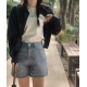 預訂|SLOWAND 自家製 #SLOWMADE. Fog-Blue Shorts 預訂|SLOWAND 自家製 #SLOWMADE. Fog-Blue Shorts