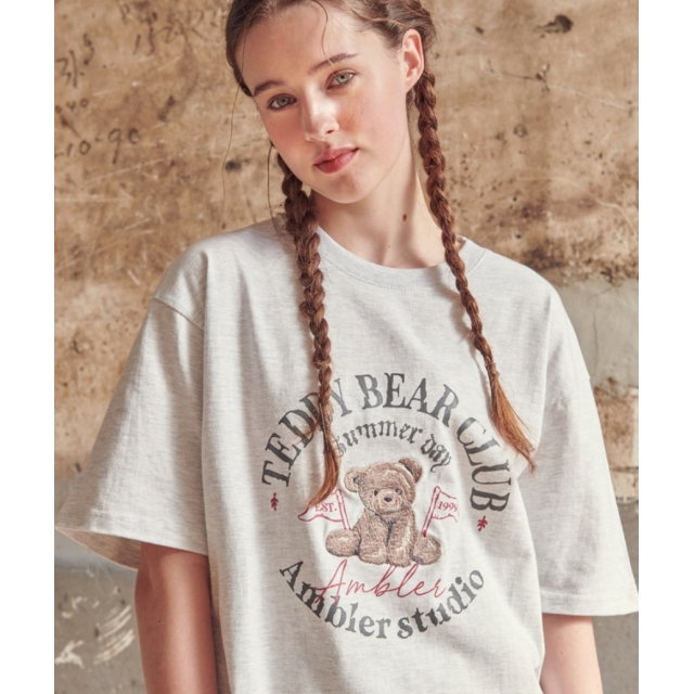 23S/S 預訂|AMBLER TEDDY BEAR CLUB T-SHIRTS 23S/S 預訂|AMBLER TEDDY BEAR CLUB T-SHIRTS