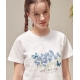 23S/S 預訂｜AMBLER BLUE BUTTERFLY CROP T-SHIRTS
