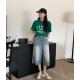 夏季預訂|7分TOMBOY水洗牛仔寛褲 夏季預訂|7分TOMBOY水洗牛仔寛褲