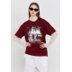 23SS 預訂｜ODD STUDIO BURNING HOUSE GRAPHIC OVER FIT T-SHIRT
