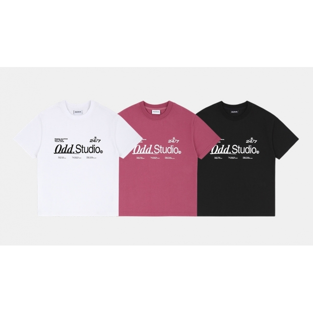 23SS 預訂｜ODD STUDIO SIGNATURE LOGO REGULAR FIT T-SHIRT