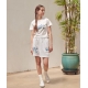 23S/S 預訂｜AMBLER BLUE BUTTERFLY CROP T-SHIRTS