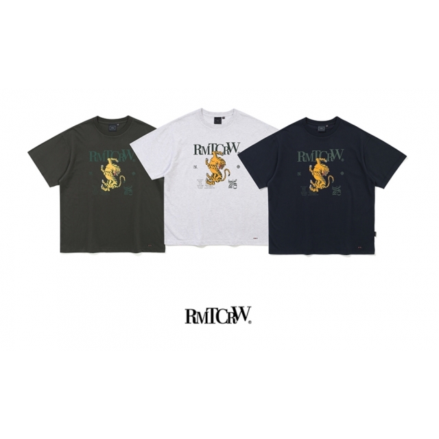 預訂｜ROMANTIC CROWN x WOOZI 23SS REEL TIGER TEE SHIRT