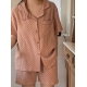 23S/S 預訂｜JUUNEEDU Caramel Dot Cotton Pajamas (3 COLOR)