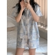 23S/S 預訂｜JUUNEEDU Flower Bend Pajamas (2 COLOR)