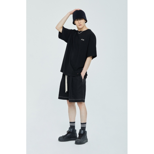 預訂｜ROMANTIC CROWN x WOOZI 23SS WATER PRINTING FLOWER TEE SHIRT