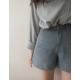 預訂|SLOWAND 自家製 #SLOWMADE. Fog-Blue Shorts 預訂|SLOWAND 自家製 #SLOWMADE. Fog-Blue Shorts