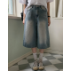 夏季預訂|7分TOMBOY水洗牛仔寛褲 夏季預訂|7分TOMBOY水洗牛仔寛褲