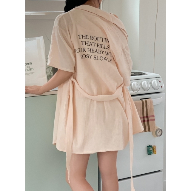 23S/S 預訂｜JUUNEEDU 2 Way Robe Pajamas (6 COLOR)