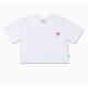 23S/S 預訂｜AMBLER HEART SUNSET CROP T-SHIRTS