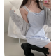夏季預訂｜吊帶背心小V領抓皺連身短裙