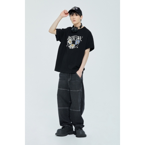 預訂｜ROMANTIC CROWN x WOOZI 23SS ROUND FLOWER TEE SHIRT