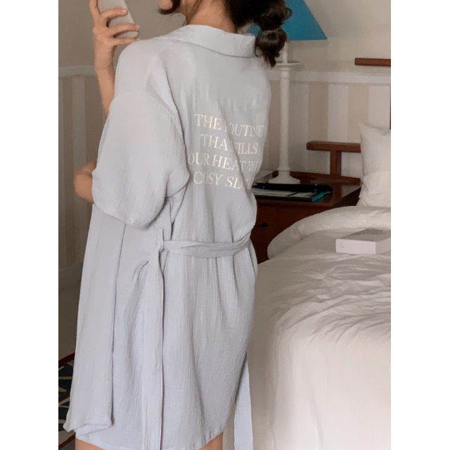 23S/S 預訂｜JUUNEEDU 2 Way Robe Pajamas (6 COLOR)