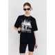 23SS 預訂｜ODD STUDIO BURNING HOUSE GRAPHIC OVER FIT T-SHIRT