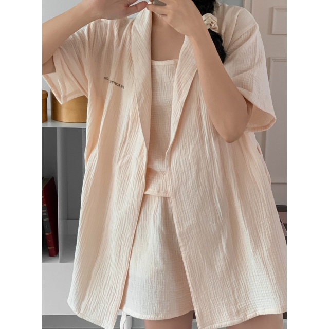 23S/S 預訂｜JUUNEEDU 2 Way Robe Pajamas (6 COLOR)