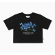 23S/S 預訂｜AMBLER BLUE BUTTERFLY CROP T-SHIRTS