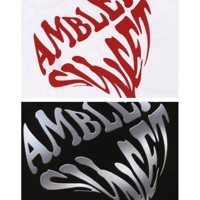 23S/S 預訂｜AMBLER HEART SUNSET CROP T-SHIRTS
