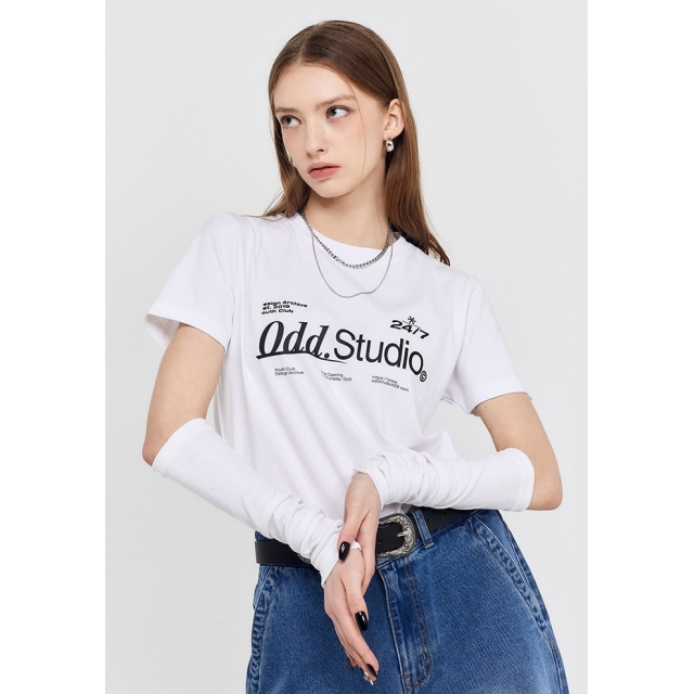 23SS 預訂｜ODD STUDIO SIGNATURE LOGO REGULAR FIT T-SHIRT