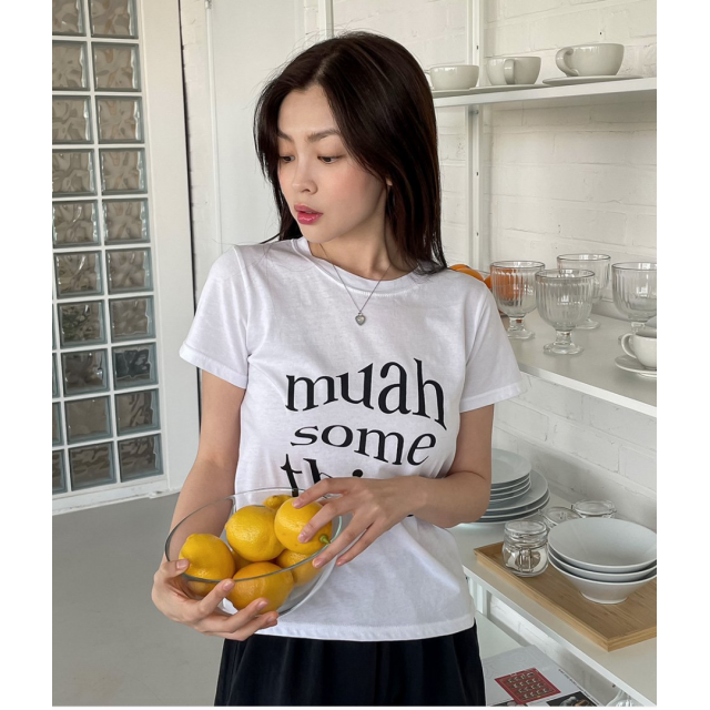 夏季預訂｜MUAHMUAH BASIC REGULAR HALF T-SHIRT