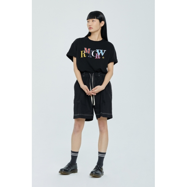 預訂｜ROMANTIC CROWN x WOOZI 23SS RAINBOW LOGO TEE SHIRT