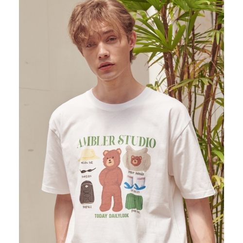 23S/S 預訂｜AMBLER DRESSING A BEAR T-SHIRTS