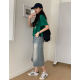 夏季預訂|7分TOMBOY水洗牛仔寛褲 夏季預訂|7分TOMBOY水洗牛仔寛褲