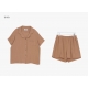23S/S 預訂｜JUUNEEDU Caramel Dot Cotton Pajamas (3 COLOR)