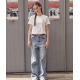 23S/S 預訂｜AMBLER HEART SUNSET CROP T-SHIRTS