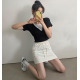 夏季預訂｜鬆緊腰CARGO棉短裙