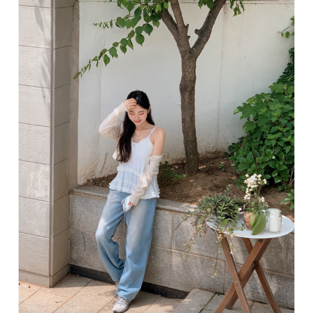 夏季預訂|夏日兩色水洗牛仔寛褲 夏季預訂|夏日兩色水洗牛仔寛褲