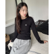 預訂｜MUAHMUAH STITCH LOGO BASIC LONG SLEEVE T-SHIRT