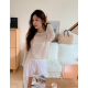 夏季預訂|紋路MIX半透長袖T恤 夏季預訂|紋路MIX半透長袖T恤