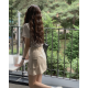 夏季預訂|打摺開叉側口袋短裙 夏季預訂|打摺開叉側口袋短裙