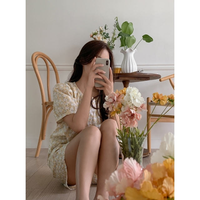 23S/S 預訂｜JUUNEEDU Flower Shower Pajamas (4 COLOR)