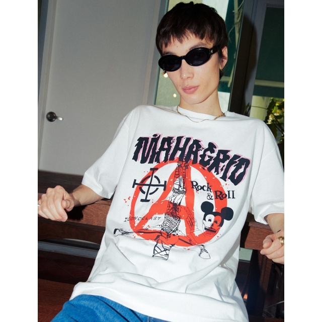 23S/S 預訂｜MAHAGRID ANARCHY SKELETON TEE