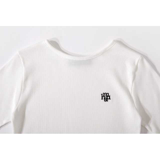 預訂｜MUAHMUAH STITCH ROUND LONG SLEEVE T-SHIRT