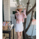夏季預訂|打摺開叉側口袋短裙 夏季預訂|打摺開叉側口袋短裙