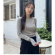 預訂｜MUAHMUAH STITCH ROUND LONG SLEEVE T-SHIRT