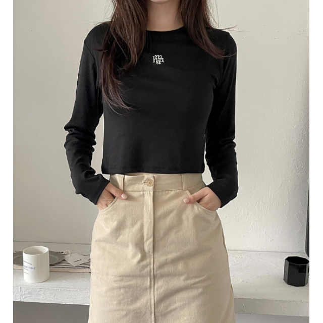 預訂｜MUAHMUAH SIGNATURE CROP HALF T-SHIRT