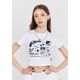 23SS 預訂｜ODD STUDIO COLLAGE GRAPHIC CROP T-SHIRT (2 COLOR)