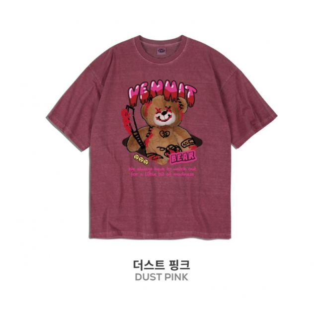 預訂｜VENHIT HUNT PIGMENT OVERFIT T-SHIRT (男女可穿)