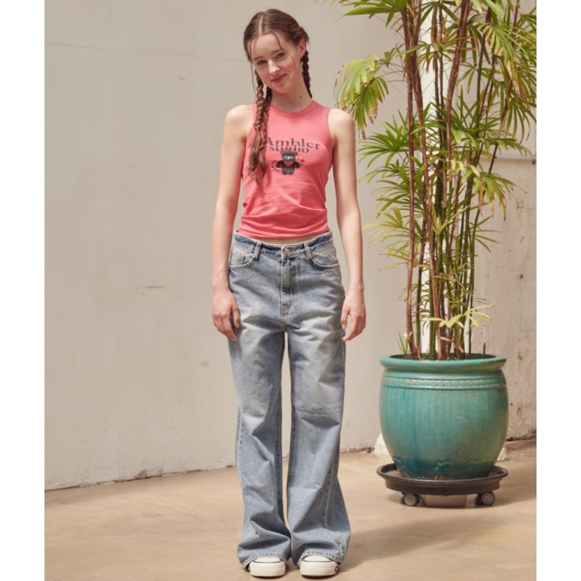 23S/S 預訂｜AMBLER SPACE BEAR SLEEVELESS